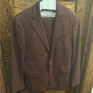 Deep maroon Todd Snyder suit